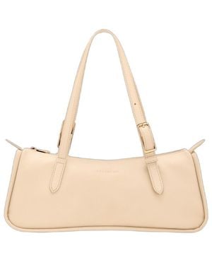 Longchamp Looong L Shoulder Bag - Natural
