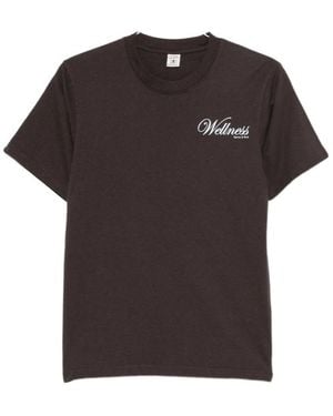 Sporty & Rich Crew Neck T-Shirt - Black