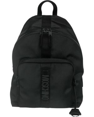Moschino Top Handle Backpack - Black