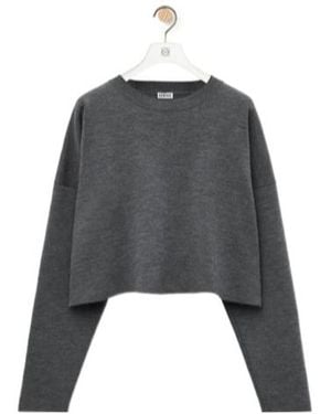 Loewe Anagram Jumper - Grey