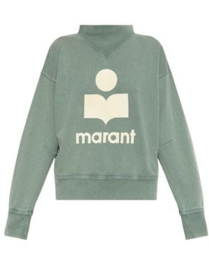Isabel Marant Isabel Marant Étoile Moby Crewneck Sweatshirt - Green