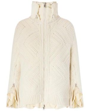 Ermanno Scervino Long-Sleeve Casual Jacket - Natural