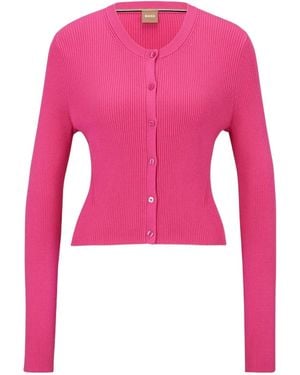 BOSS Fahara Cardigan - Pink