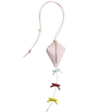 Dior Porte-Monnaie Cerf-Volant A Cordon Iviera - Metallic