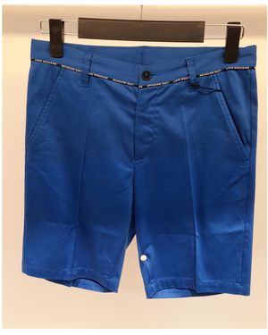 Moschino Zippered Casual Shorts - Blue