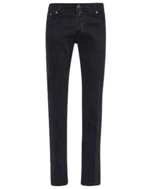 Kiton Mid-Rise Straight Jeans - Blue