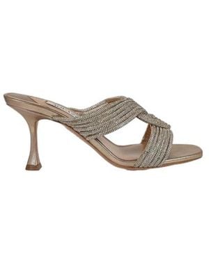 Aquazzura Gatsby Embellished Mules - Multicolour