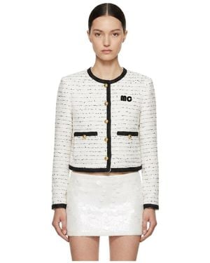 Marissa Chiara Long-Sleeved Jacket - White