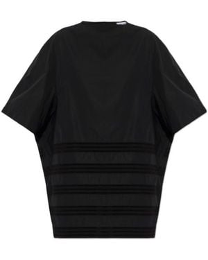 Alaïa Alaïa Round Poplin Dress - Black