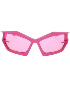Givenchy Eyewear Rectangular Frame Sunglasses - Pink