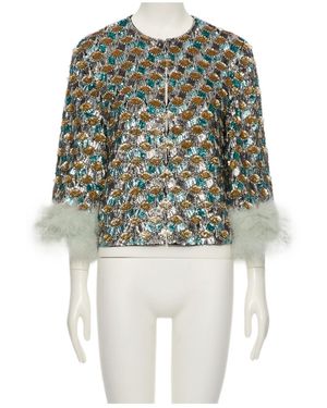 Valentino Long-Sleeved Casual Jacket - Multicolor