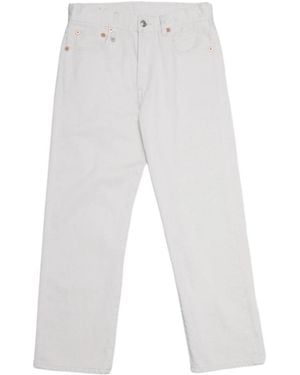 R13 Belt-Loop Jeans - White