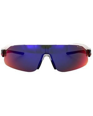 Nike Flyfree Shield Pilot Frame Sunglasses - Blue