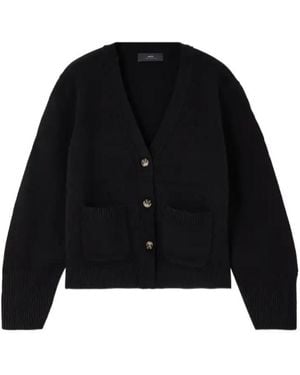 arch4 Janelle Cashmere Cardigan - Black
