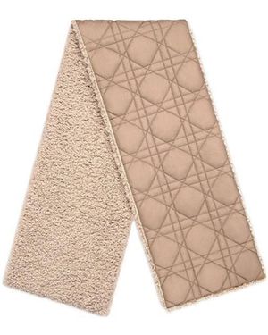 Dior Macrocannage Scarf - Natural