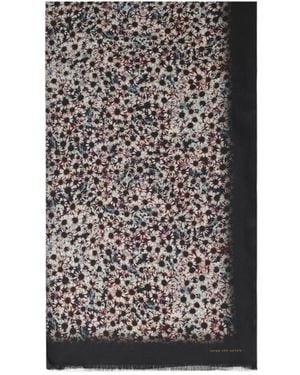 Dries Van Noten Printed Scarf - Black