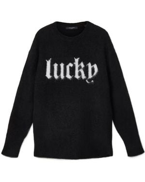 AllSaints Lucky Intarsia Jumper - Black