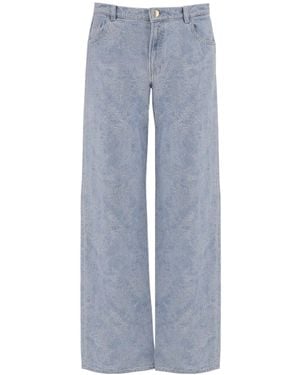 Just Cavalli Wide-Leg Jeans - Blue