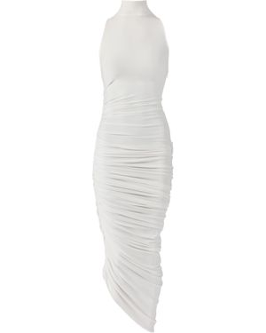 Jacquemus La Robe Piazza Sleeveless Midi Dress - White