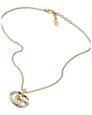 Gucci Gg Marmont Pendant Necklace - White