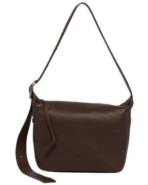 Loewe Zipper Shoulder Bag - Brown