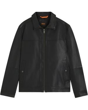 BOSS Boss Zip-Up Jacket - Black