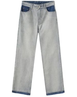 Marissa Chiara Belt Loop Jeans - Grey