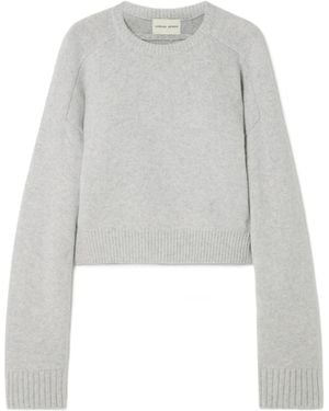 Loulou de Saison Knitted From Wool And Cashmere Blend Yarn - Grey