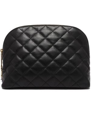 Saint Laurent Zipper Clutch - Black