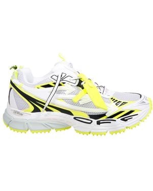 Off-White c/o Virgil Abloh Be Right Back Round Toe Trainers - Yellow