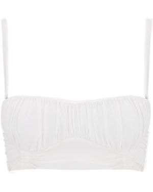 Dior Iviera Swimsuit Top - White