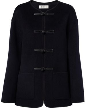 Rohe Long Sleeve Casual Jacket - Black