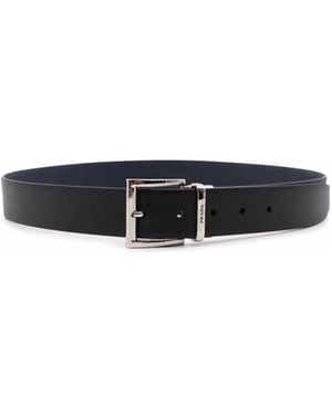 Prada Double-Sided Belt - White