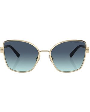 Tiffany & Co. Butterfly Frame Sunglasses - Blue