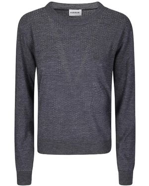 P.A.R.O.S.H. Crystal-Embellished Sweater - Blue
