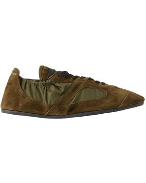 Proenza Schouler Round-Toe Low-Top Trainers - Green