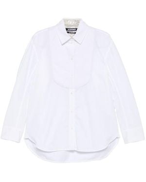 Jacquemus The Citta Long-Sleeve Shirt - White