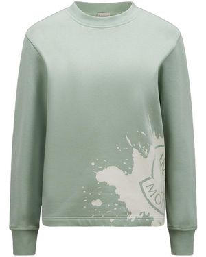 Moncler Logo Sweatshirt - Green