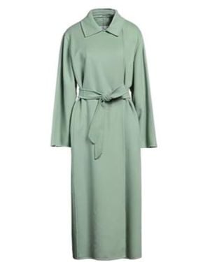 Max Mara A Belted Coat - Green