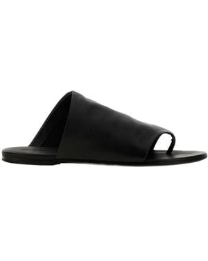 Marsèll Arsella Leather Flip-Flops - Black