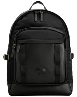 Tod's Panelled Medium Backpack - Black