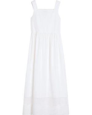 Weekend by Maxmara Wkdgola Sleeveless Poplin Dress - White