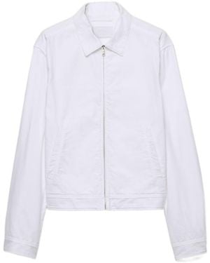 Prada Long Sleeve Casual Jacket - White