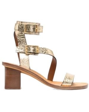 Zadig & Voltaire Cecilia Caprese 60Mm Sandals - Metallic