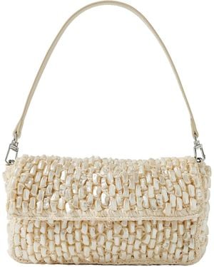 STAUD Timmy Shoulder Bag - Metallic