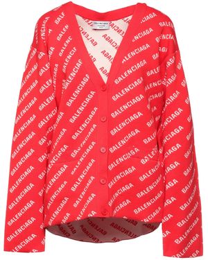 Balenciaga Cardigans - Red