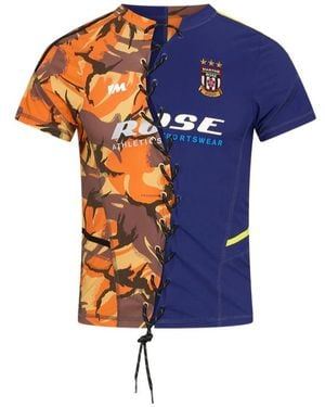 Martine Rose Short-Sleeved T-Shirt - Blue