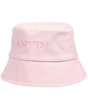 Lanvin Logo Hat - Pink