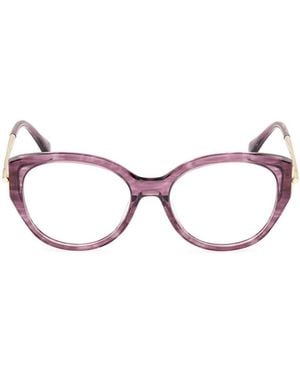 Max Mara Oval Frame Glasses - Multicolour