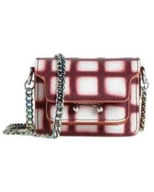 Marni Mini Leather Bag - Red